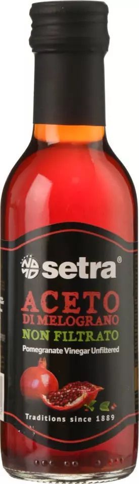 Уксус SETRA, гранатовый нефильтр. 5% 250гр