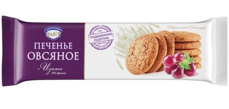 Печенье овсяное с изюмом 250г