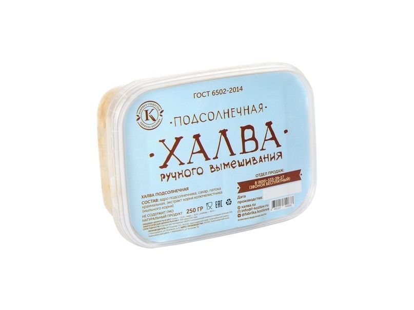 Халва подсолнечная 250г коррекс