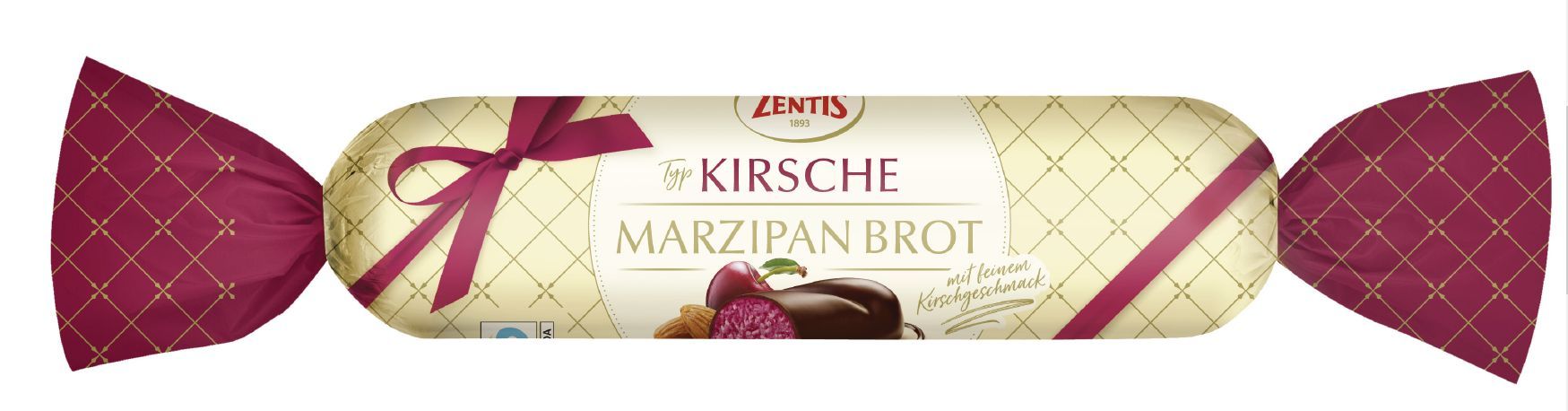 Конфета Zentis "Марципановая буханка" вишня 100 г