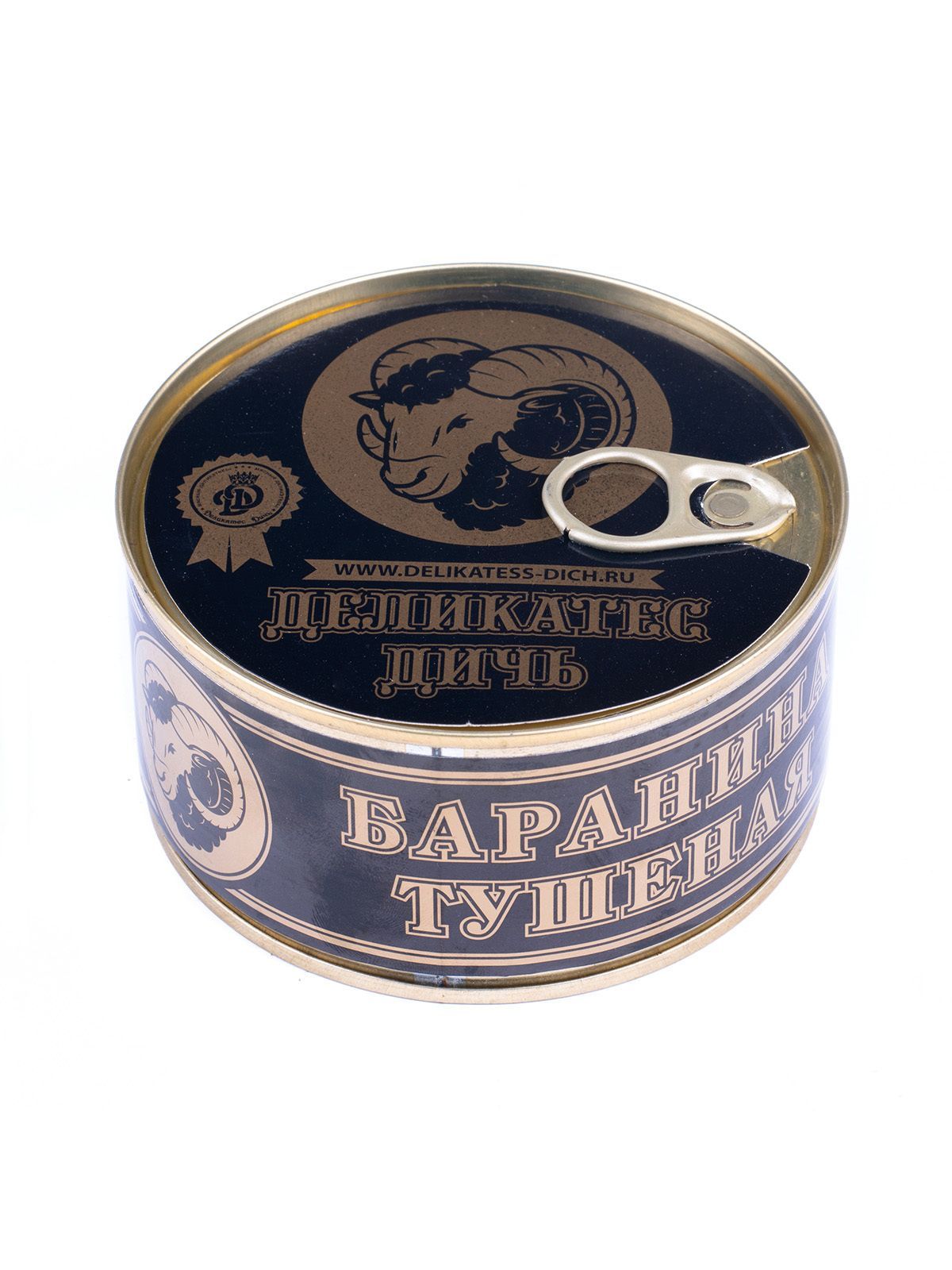 Мясо баранина тушеное 325 г Деликатес дичь