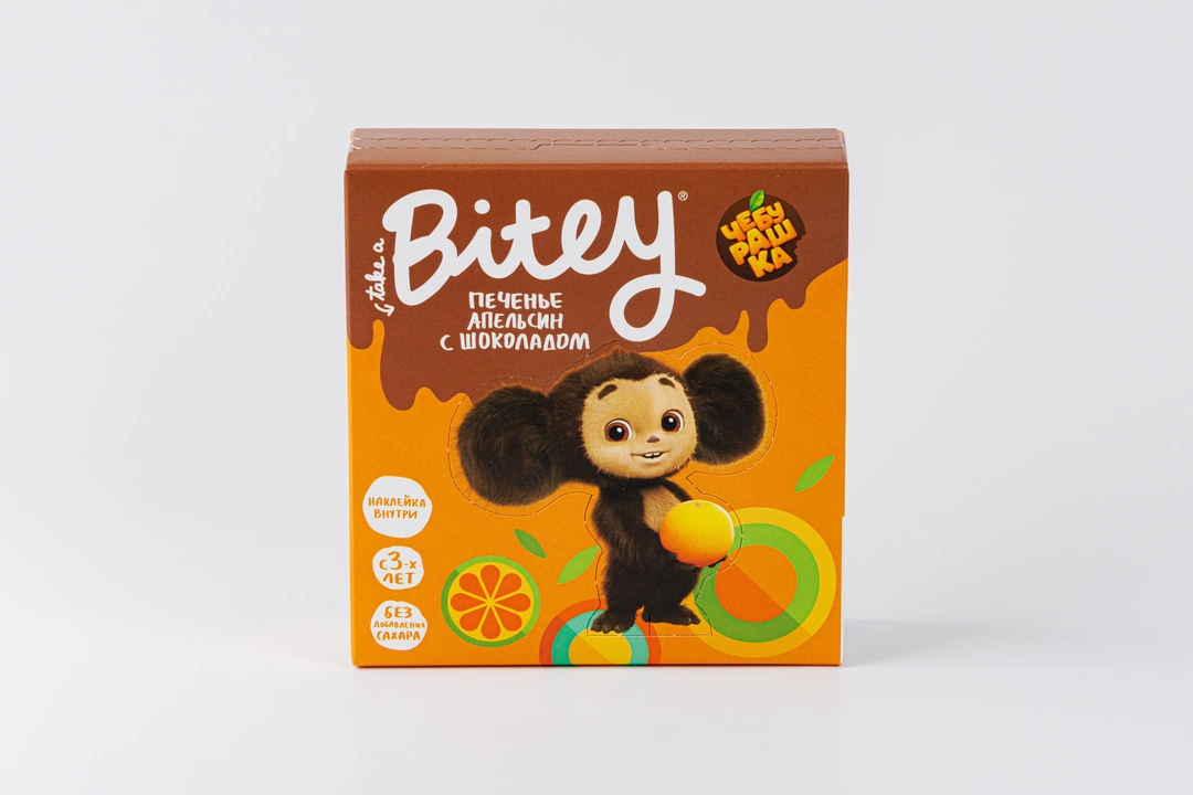 Печенье безглютеновое Bitey "Апельсин" 125 гр