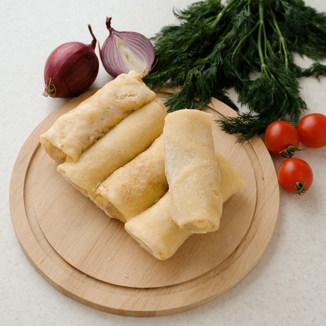 Блины с индейкой и сливками 400г